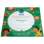 Bono de condolencia Fundacion Planeta Amor Educación